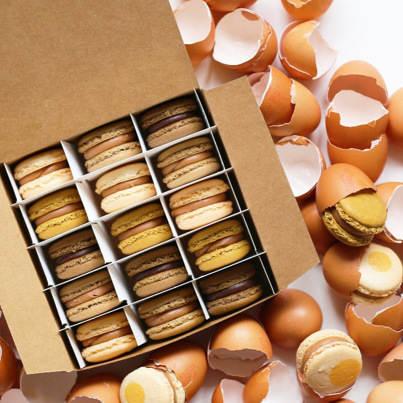 The Eggstremely Chocolatey Macaron Gift Box - Pre-order