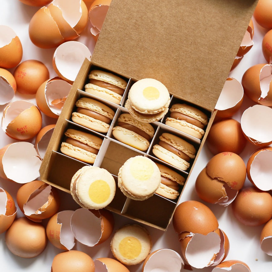 The Creme Egg Macaron Box - Pre-order