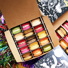 Load image into Gallery viewer, December Flavours of the Month Macaron Gift Box
